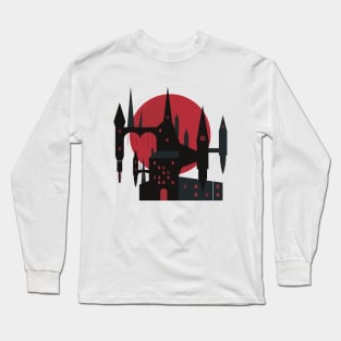 Gothic Castle Long Sleeve T-Shirt